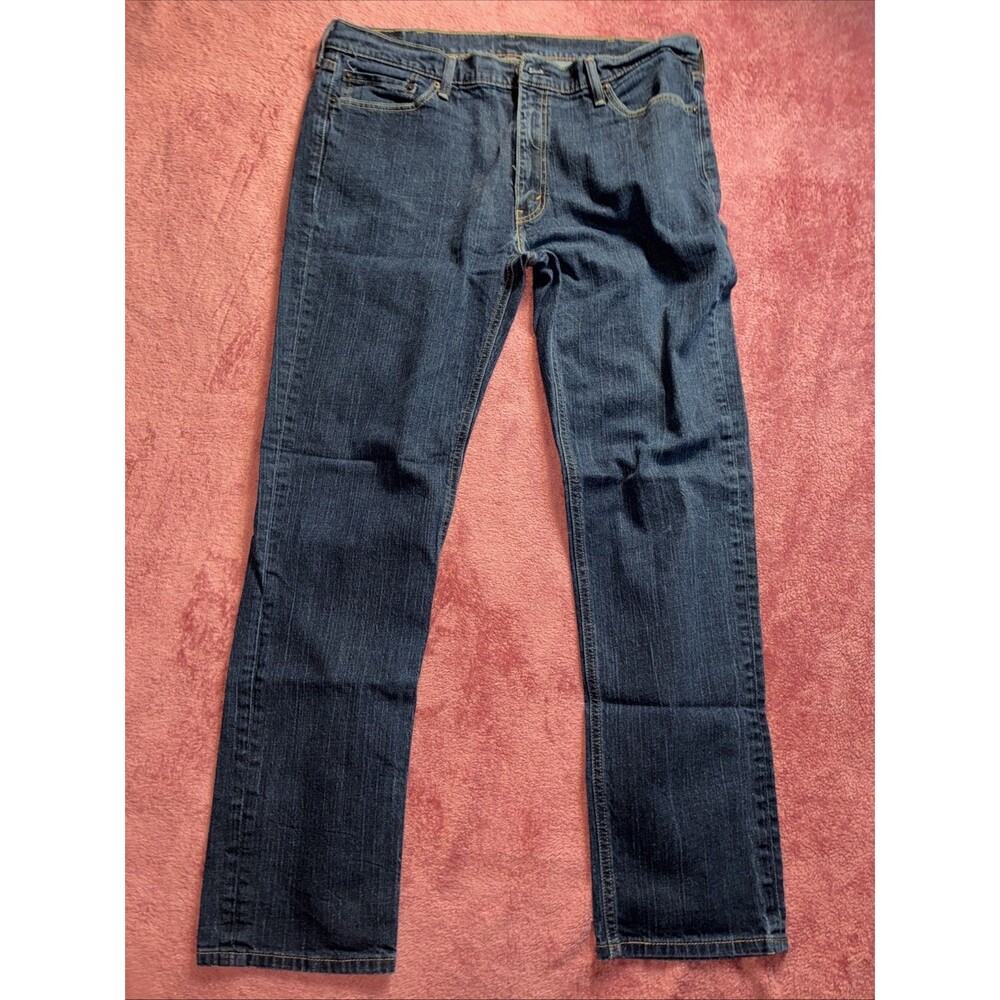 Levi’s 541 Men’s Athletic Fit Tapered Jeans 40x36 Dark Blue Wash Denim